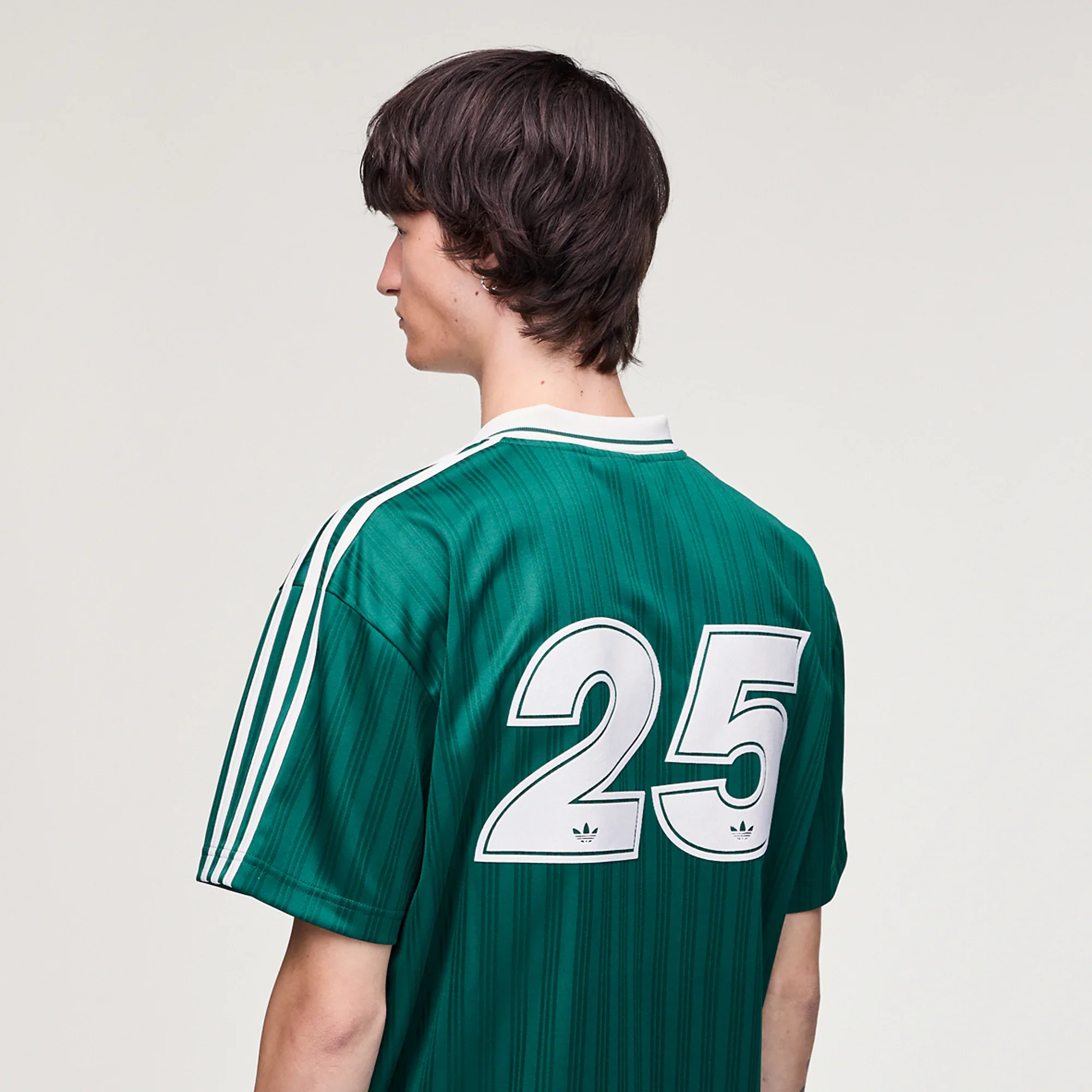 Live '25 adidas Football Shirt Collegiate Green/Cream White - Image 4