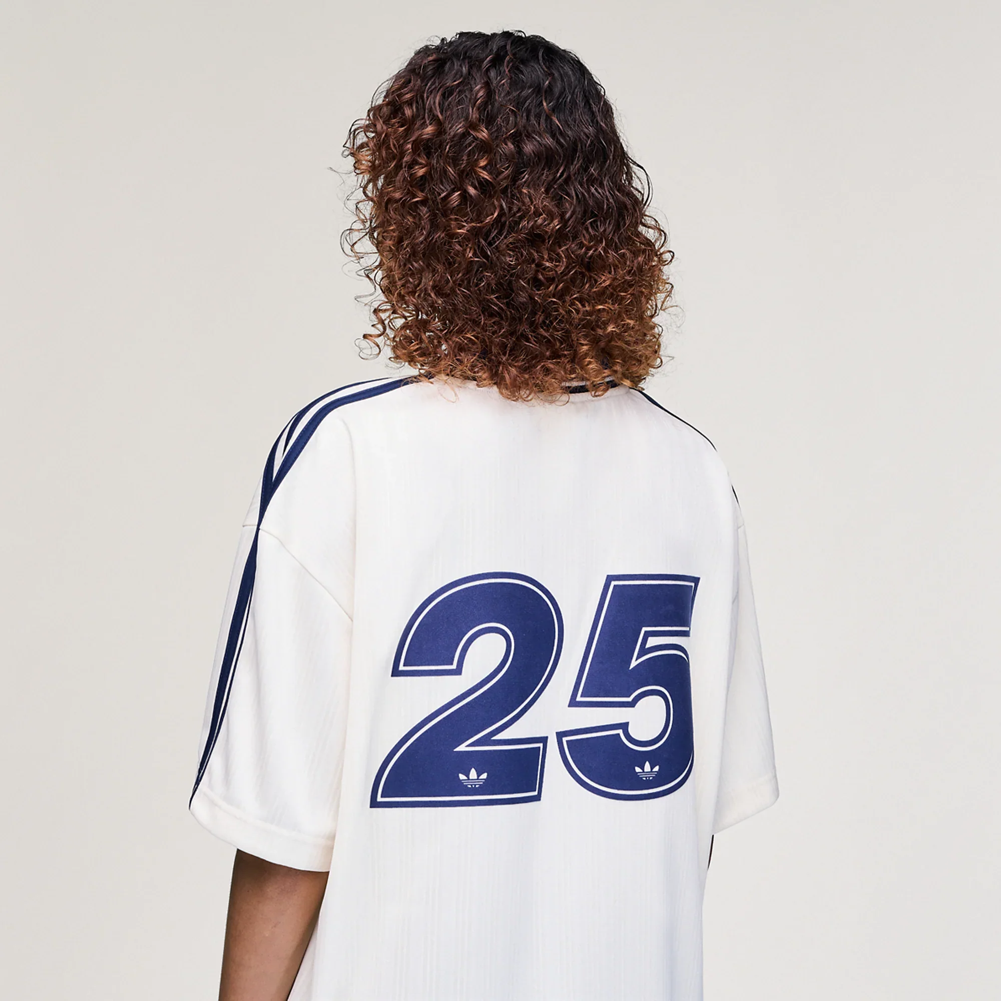 Live '25 adidas Football Shirt Cream White/Night Indigo - Image 4