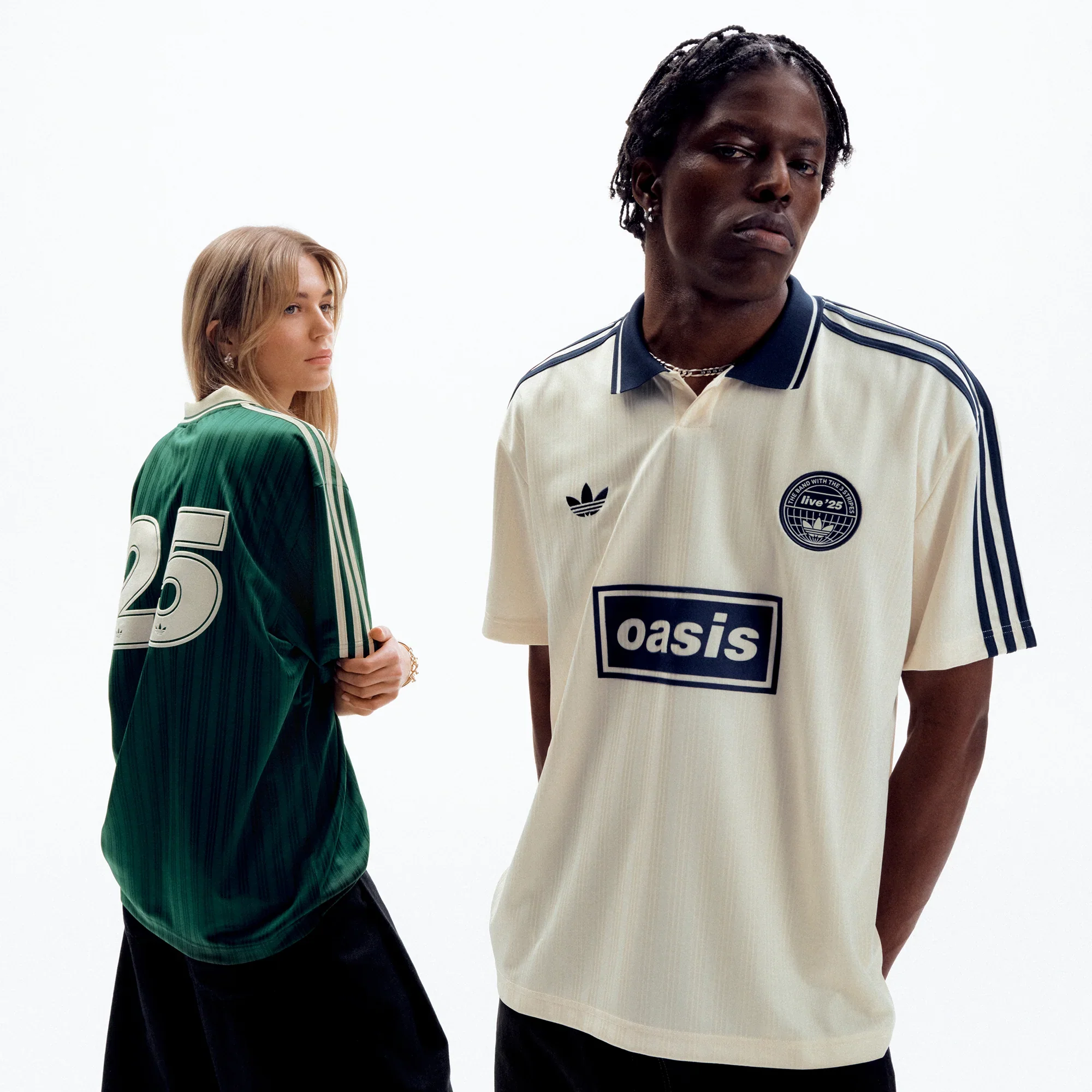 Live '25 adidas Football Shirt Cream White/Night Indigo - Image 6