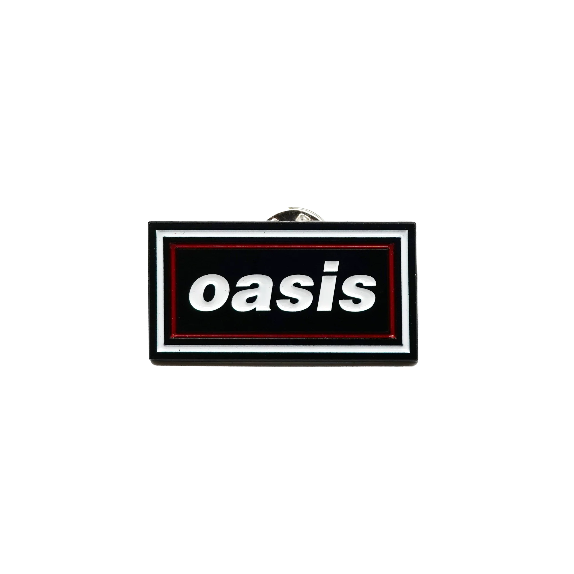 Retro 90's Red Navy Decca Logo Enamel Pin Badge